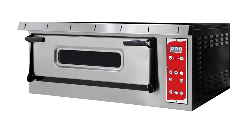 Prismafood Pizza Oven Special6 Wide Digital - 1 chamber - for 6 pizzas of 35 cm each