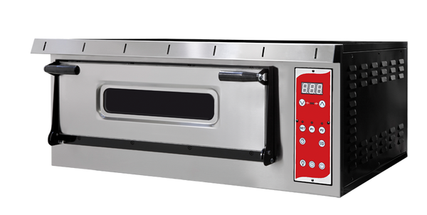 Four à pizza Prismafood Special4 Digital Full Fireclay - 1 chambre - pour 4 pizzas à 35 cm