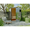 Fjordholz Mirror Sauna Model Kuido Black Edition - Designer Outdoor Sauna