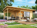 Fjordholz Gartenhaus Modell Starla 44 D