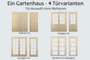 Fjordholz Gartenhaus Modell Carin 44 D