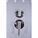 Sanotechnik - complete kit CUBA 129.5 x 129.5 x 229 cm