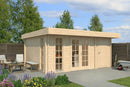 Fjordholz Gartenhaus Modell Theo 44
