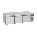 Unterbaukühltisch mit 3 Schubladen  -2 bis +8°C 1.600x700x600 mm