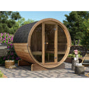Fjordholz Ergonomic 180 Barrel Sauna with Full Glass Front