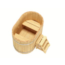 Fjordholz Wooden Hot Tub Oval Size 1 without Stove