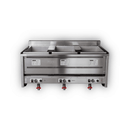 KSF Fritteuse LT8 - 3 Becken (Gas)