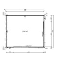 Fjordholz Sauna House Model Q-BIC Alu F