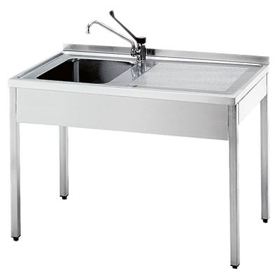 AfG Berlin Vl167-k Spültisch 650 X 700 X 850