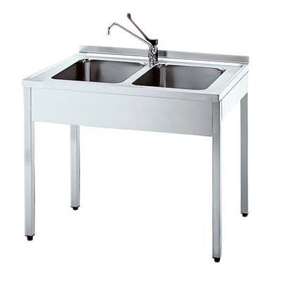 AfG Berlin Vl2127-k Spültisch 1200 X 700 X 850