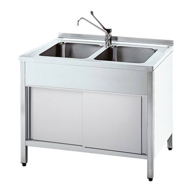 AfG Berlin Vla2127 Spültisch 1200 X 700 X 850