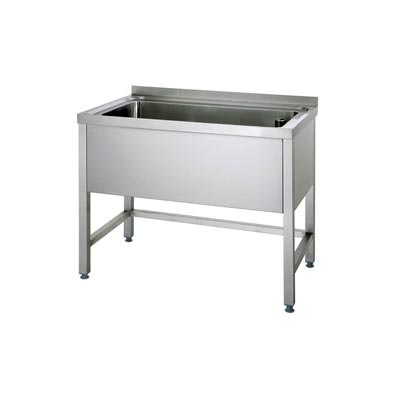 AfG Berlin Vlt106 Topfspüle Mit 1 Becken Unterbau Mit Beckenblende