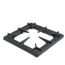 Virtus & Mastro Gasherd 4 Brenner mit statischen Elektroofen, Bedienung beidseitig