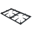 Cuisinière à gaz Virtus & Mastro avec four électrique statique GN 2/1 et meuble fermé, 6 brûleurs