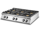 Table de cuisson gaz Virtus & Mastro, modèle de table, 6 feux