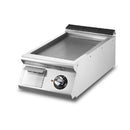 Virtus & Mastro electric grill plate, table model, grooved plate