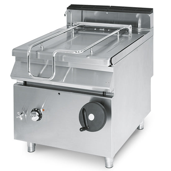 Virtus & Mastro Elektro-Kippbratpfanne, Kapazität 60 Liter, Edelstahl-Becken