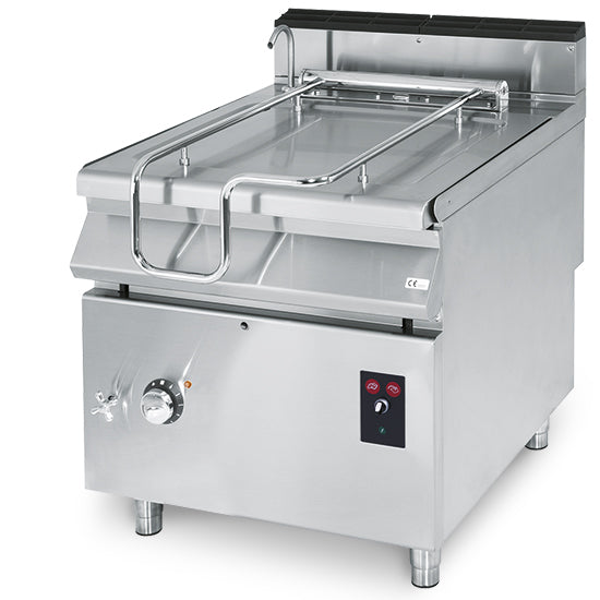 Virtus & Mastro Elektro-Kippbratpfanne, Kapazität 60 Liter, Edelstahl-Becken, motorisiert