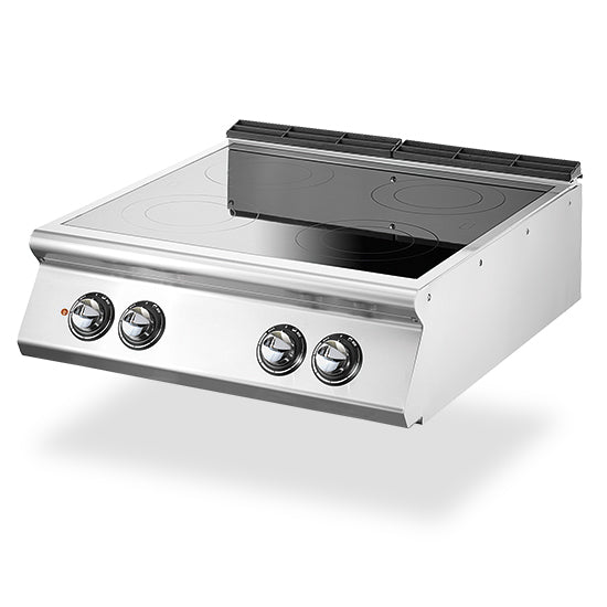 Virtus & Mastro Induktionskochfeld, 4 Kochzone Ø 220 mm je 3,5 kW