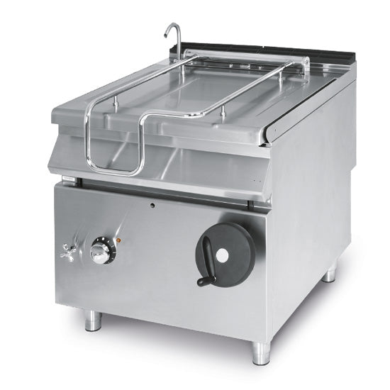 Virtus & Mastro Elektro-Kippbratpfanne, Kapazität 120 Liter, Edelstahl-Becken