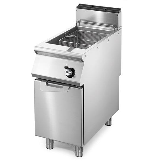 Friggitrice a gas Virtus & Mastro, capacità 1x 13 litri