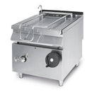 Virtus & Mastro Elektro-Kippbratpfanne, Kapazität 80 Liter, Edelstahl-Becken