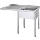 AfG Berlin Vsc126r-k Spülcenter 1200 X 600 X 900