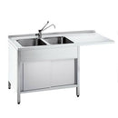 AfG Berlin Vsca156l Spülcenter 1500 X 600 X 900