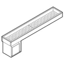Virtus & Mastro Eiswanne für Sashimi 1600 mm mit statischer Kühlung