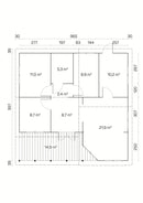 Modèle de maison de vacances et de loisirs en bois Fjordholz Berne 90 