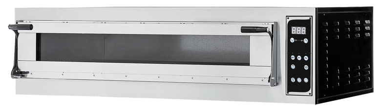Prismafood Pizza Oven Virtuoso6 WIDE Digital Full Fireclay - 1 Chamber - for 6 35 cm Pizzas