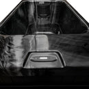 Hydrosan Eisbad, Kaltwasserwanne, Kryotherapie, Gehege Bering 686 Black Wave Anthrazitgehäuse