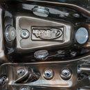 Hydrosan Garten-Whirlpool-Badewanne Spa102 Magma Gold Kaffeegehäuse 210x160 cm