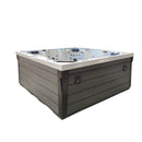 Hydrosan Garten-Whirlpool 340ECO Cappuccino Grau, Abdeckung 220x220 cm