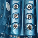 Hydrosan Garten-Whirlpool-Badewanne 560 Blaue Ozeanwelle Anthrazit Gehäuse 220x220 cm