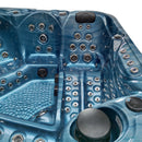 Hydrosan Garten-Whirlpool-Badewanne 560 Blaue Ozeanwelle Anthrazit Gehäuse 220x220 cm