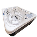 Hydrosan Garten-Whirlpool-Badewanne 565 Weißperle Kaffeegehäuse 170x210 cm