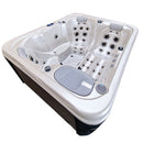 Hydrosan Garten-Whirlpool-Badewanne 565 Weißperle Kaffeegehäuse 170x210 cm