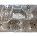 Hydrosan Garten-Whirlpool-Badewanne SPA702 Cappuccino-Grau Gehäuse 230x230 cm