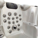 Hydrosan Garten-Whirlpool-Badewanne Spa702 Cappuccino-Kaffeebezug 230x230 cm