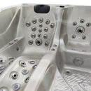 Hydrosan Garten-Whirlpool-Badewanne Spa702 Cappuccino-Kaffeebezug 230x230 cm