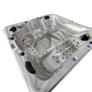 Hydrosan Garten-Whirlpool-Badewanne Spa702 Cappuccino-Kaffeebezug 230x230 cm