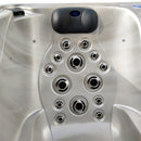 Hydrosan Garten-Whirlpool-Badewanne SPA705 Cappuccino-Grau Gehäuse 210x170 cm