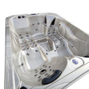 Hydrosan Garten-Whirlpool-Badewanne SPA705 Cappuccino-Grau Gehäuse 210x170 cm