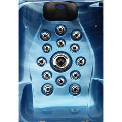 Hydrosan Garten-Whirlpool-Badewanne Spa705 Blau Ozeanwelle Grau Gehäuse 210x170 cm) – Vorschau 11