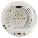 Hydrosan DELLA 916 WHITE PEARL GARDEN BADEWANNE MIT HYDRO-MASSAGE 170x170 CM