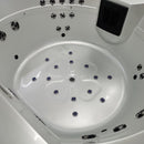 Hydrosan DELLA 916 WHITE PEARL GARDEN BADEWANNE MIT HYDRO-MASSAGE 170x170 CM
