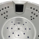 Hydrosan DELLA 916 WHITE PEARL GARDEN BADEWANNE MIT HYDRO-MASSAGE 170x170 CM