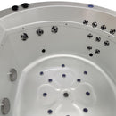 Hydrosan DELLA 916 WHITE PEARL GARDEN BADEWANNE MIT HYDRO-MASSAGE 170x170 CM