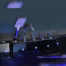 Hydrosan IRIS 933B BLACK WAVE Hydromassagebadewanne 160 x 84 cm
